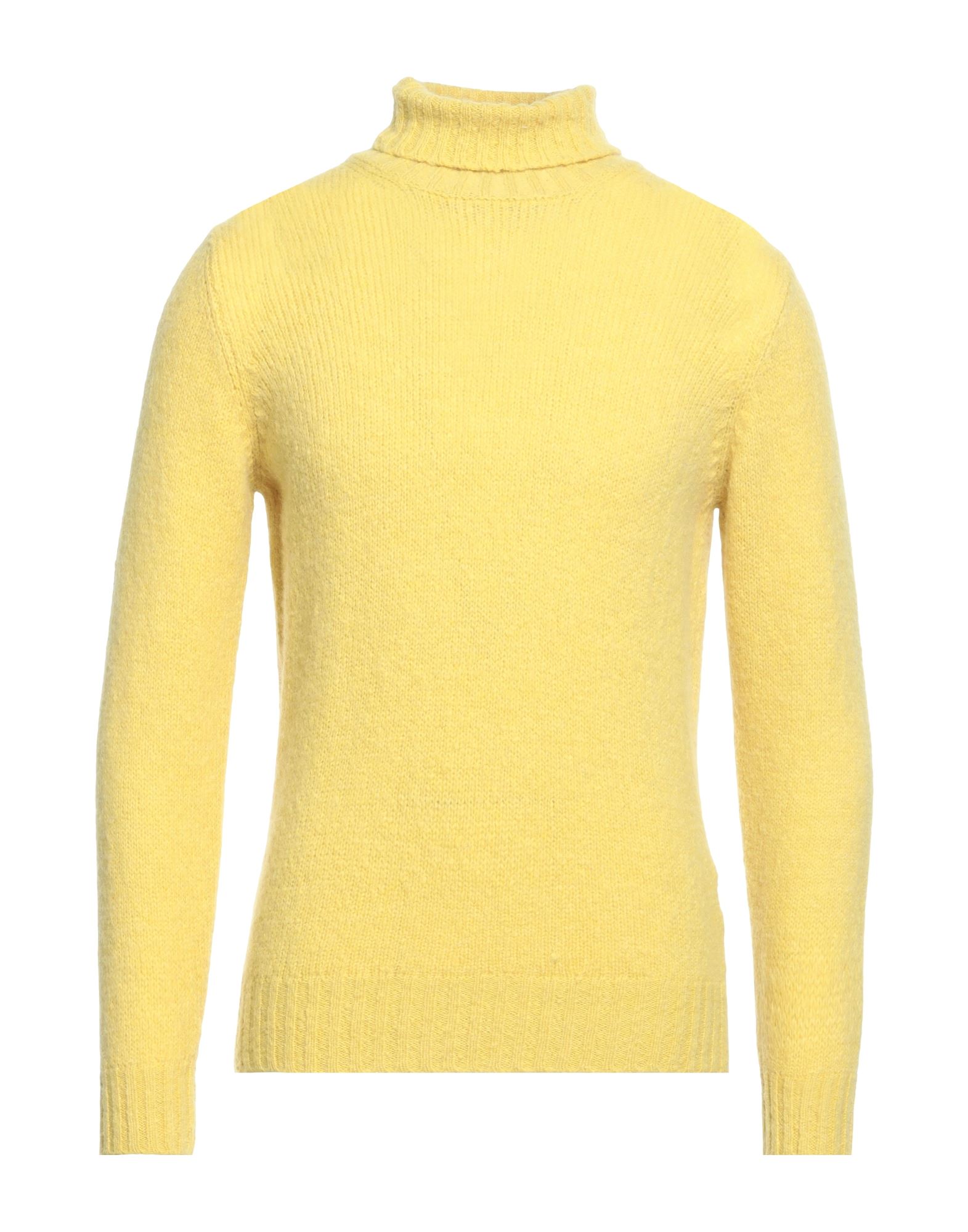 ROSSOPURO Rollkragenpullover Herren Senf von ROSSOPURO