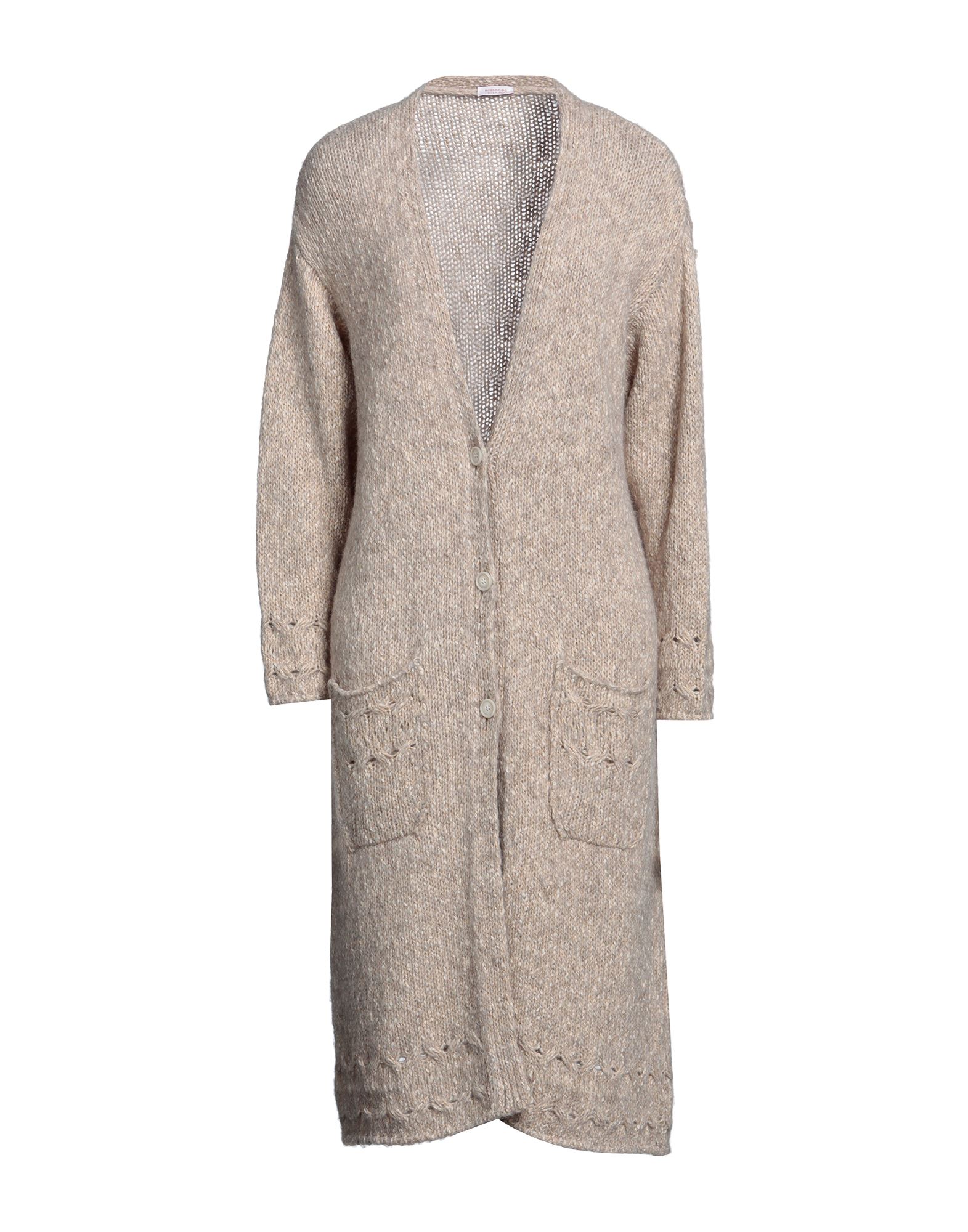 ROSSOPURO Strickjacke Damen Beige von ROSSOPURO