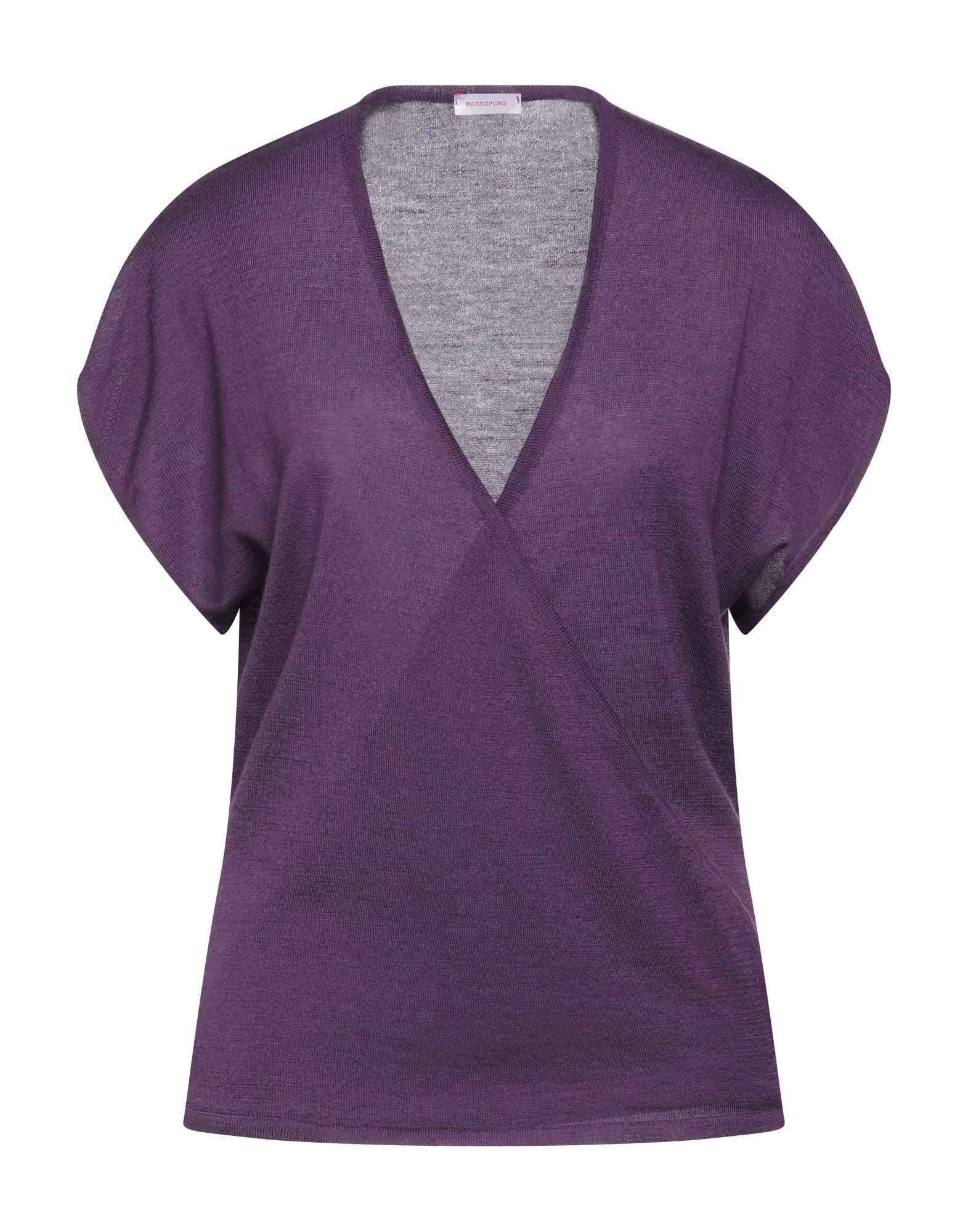 ROSSOPURO Wickelpullover Damen Violett von ROSSOPURO