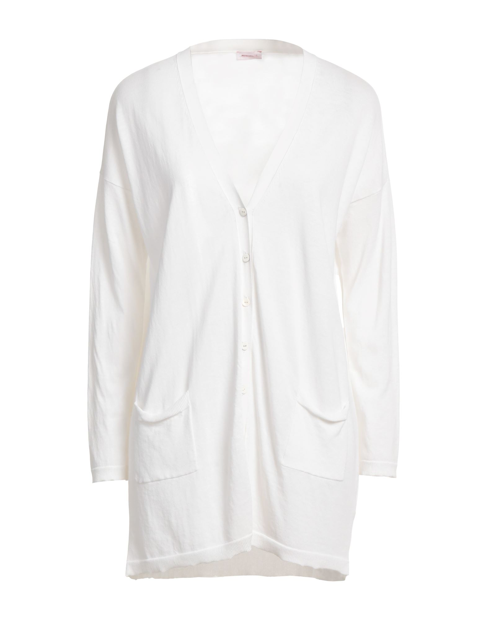 ROSSOPURO Strickjacke Damen Weiß von ROSSOPURO