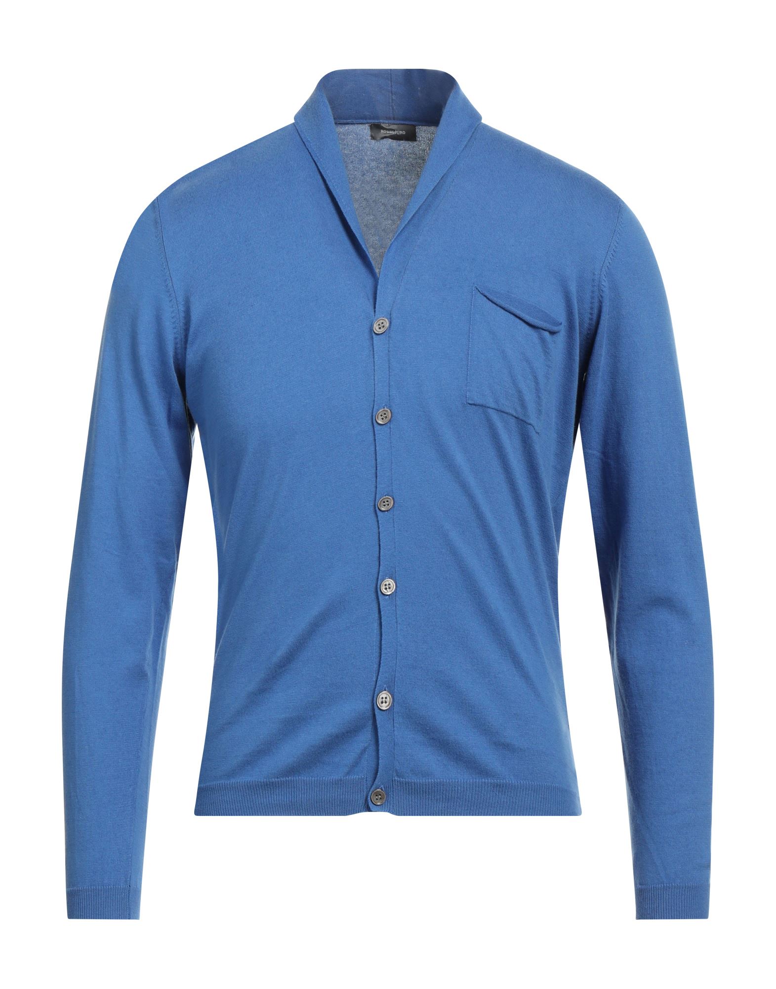 ROSSOPURO Strickjacke Herren Blau ROSSOPURO Strickjacke Herren Blau von ROSSOPURO