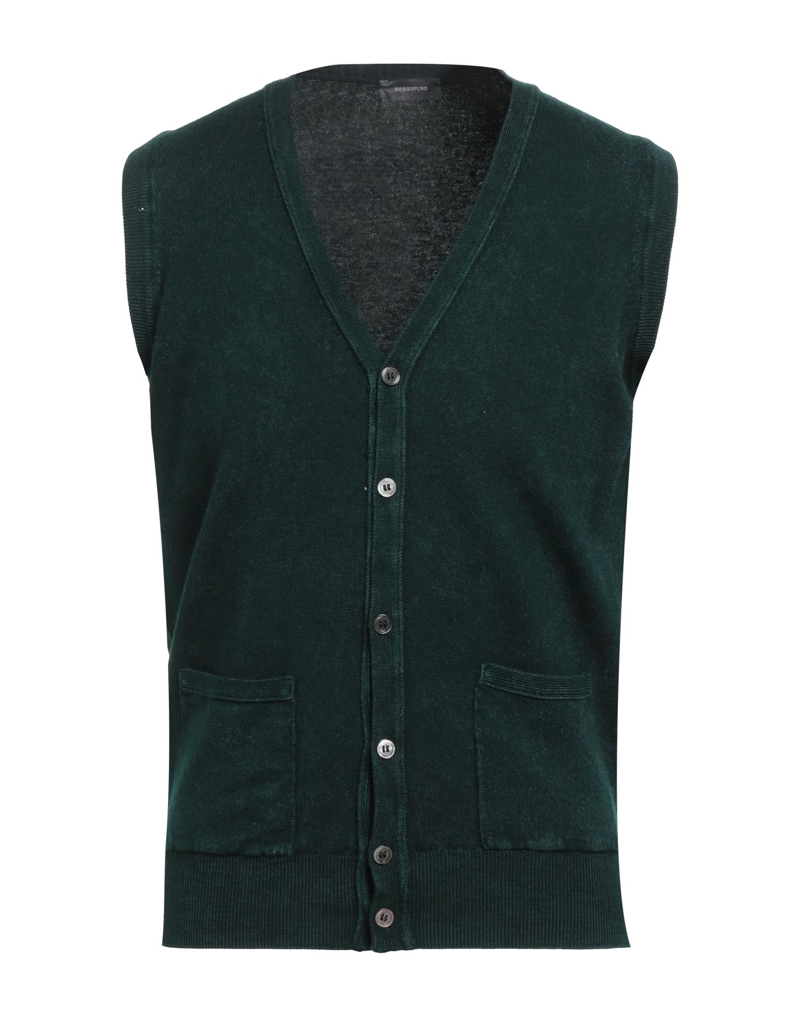 ROSSOPURO Strickjacke Herren Dunkelgrün ROSSOPURO Strickjacke Herren Dunkelgrün von ROSSOPURO