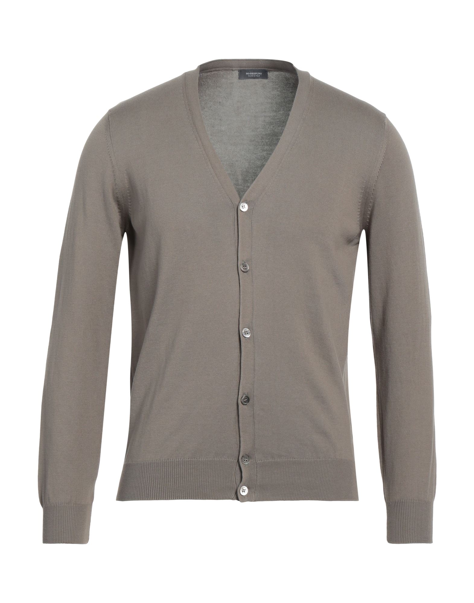 ROSSOPURO Strickjacke Herren Grau von ROSSOPURO