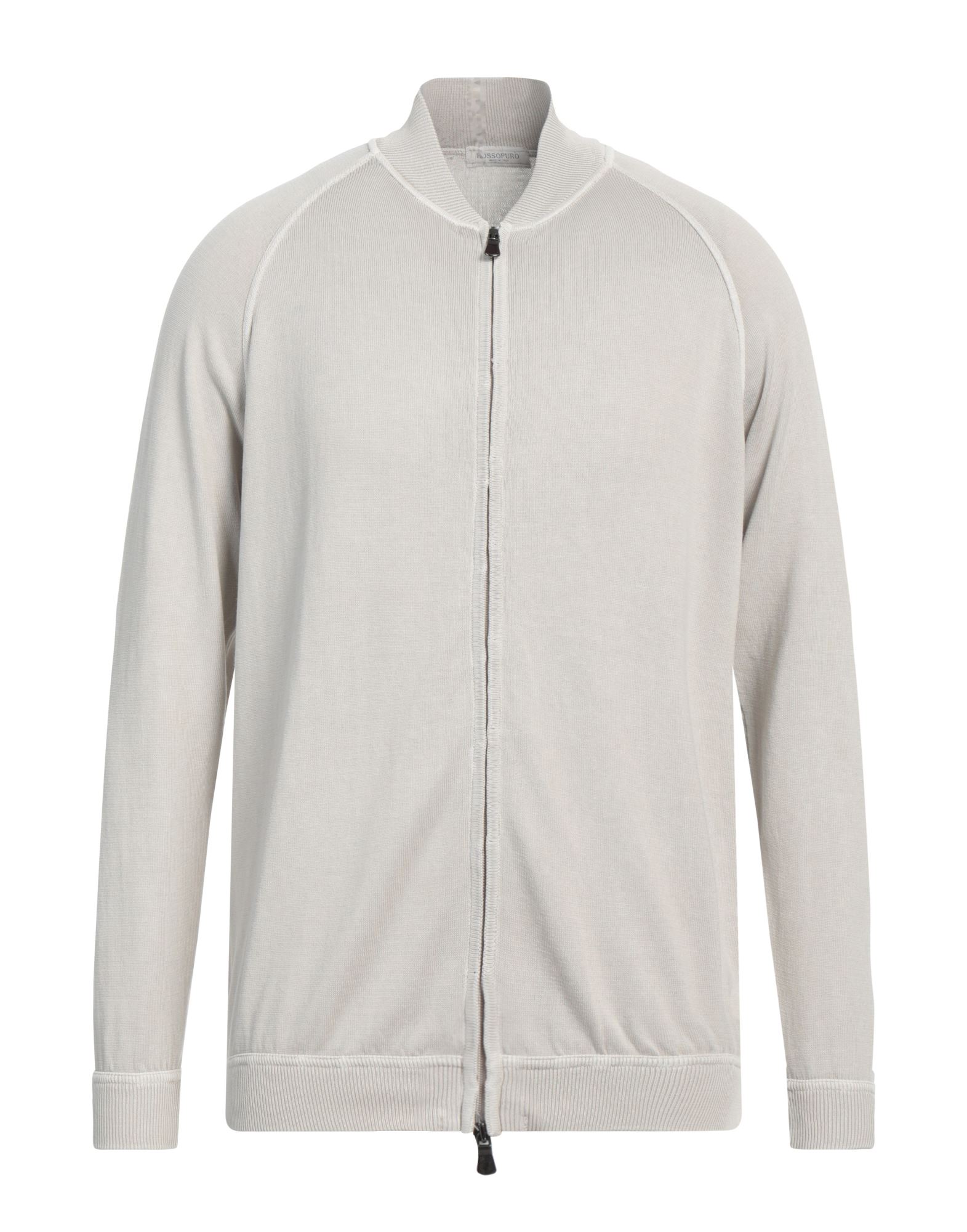 ROSSOPURO Strickjacke Herren Hellgrau ROSSOPURO Strickjacke Herren Hellgrau von ROSSOPURO