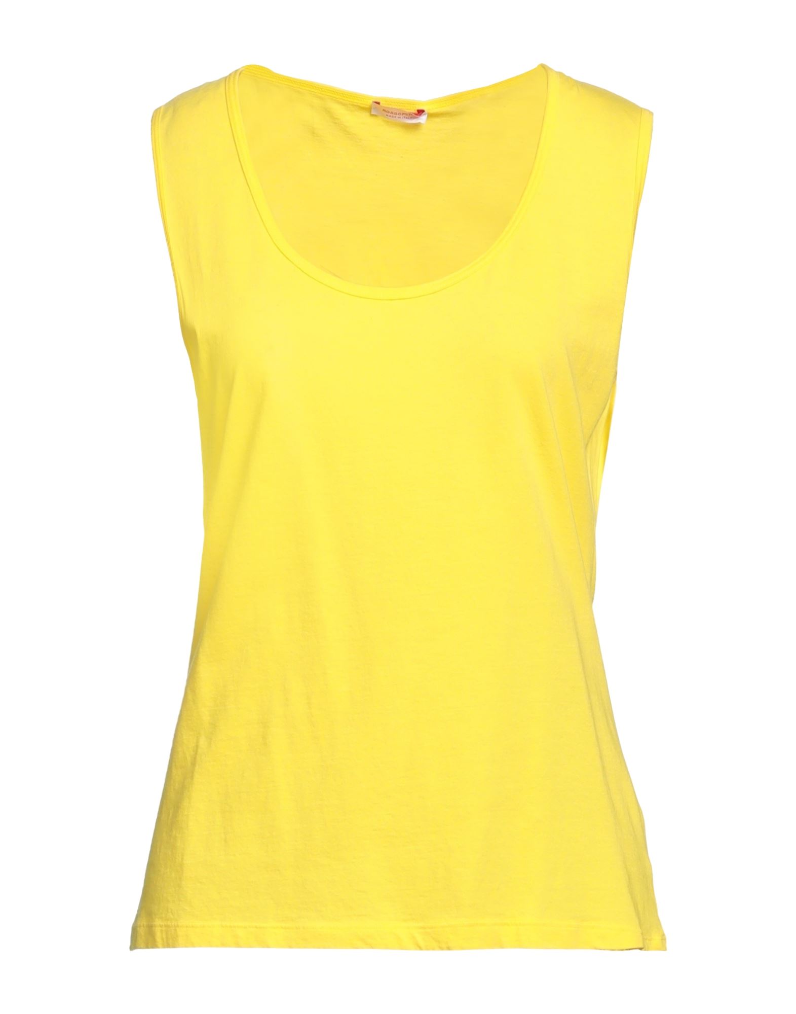 ROSSOPURO Tank Top Damen Ocker von ROSSOPURO