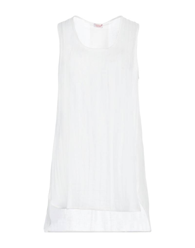 ROSSOPURO Tank Top Damen Weiß von ROSSOPURO