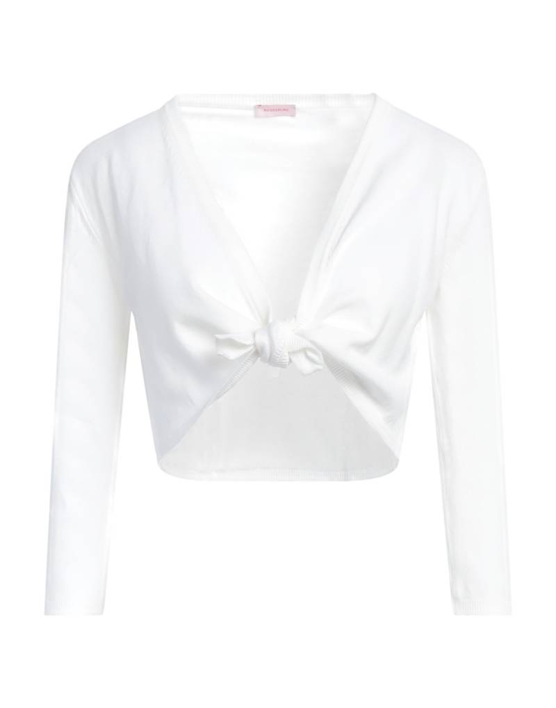 ROSSOPURO Wickelpullover Damen Elfenbein von ROSSOPURO