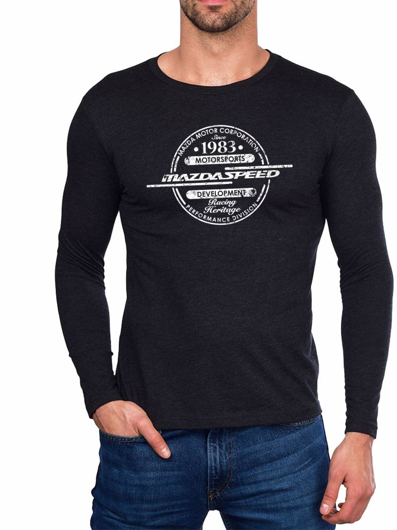 Mazdaspeed T-Shirt - Mazda Langarm Rx7 787B Mazdaspeed3 Miata Mazdaspeed6 Rx8 Tshirt von ROTARYCLOTHINGSHOP