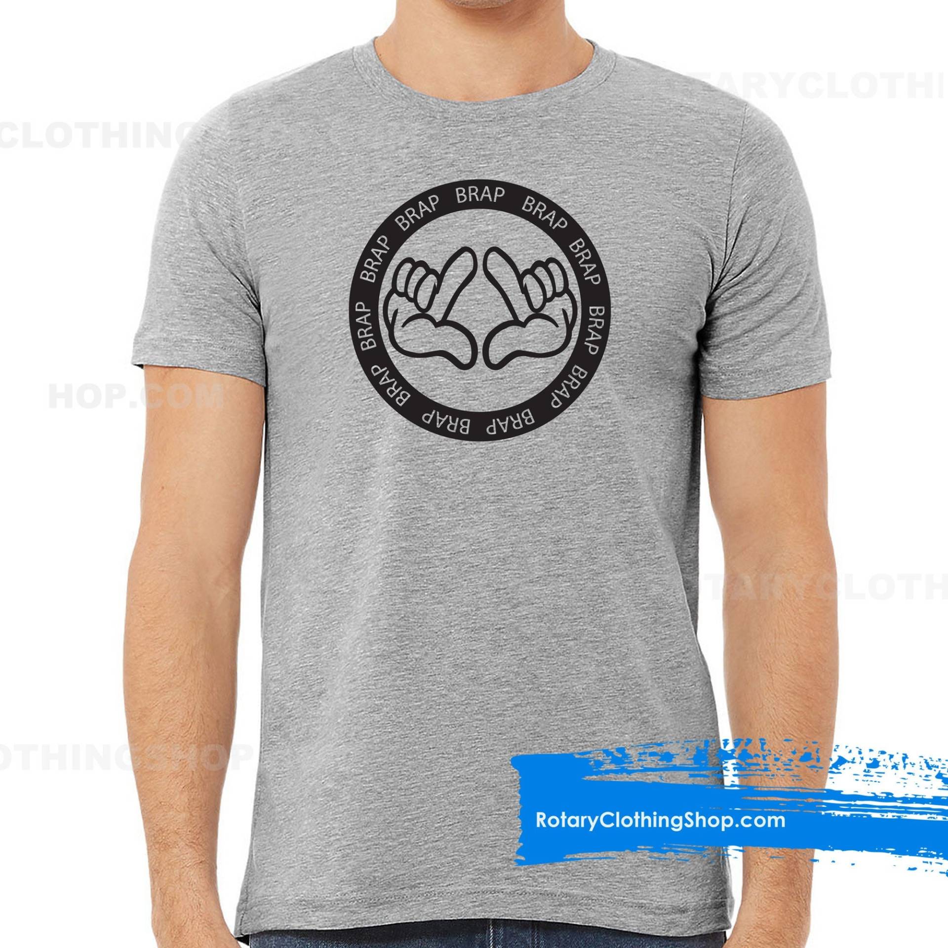 Rotierende Hände - Brap Wankelmotor Mazda T-Shirt Rx7 Shirt Rx8 Rx3 Rotierende Hände - Brap Wankelmotor Mazda T-Shirt Rx7 Shirt Rx8 Rx3 von ROTARYCLOTHINGSHOP