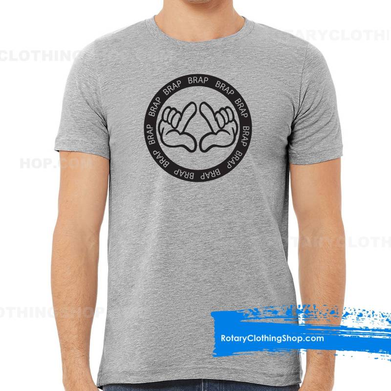 Rotierende Hände - Brap Wankelmotor Mazda T-Shirt Rx7 Shirt Rx8 Rx3 von ROTARYCLOTHINGSHOP