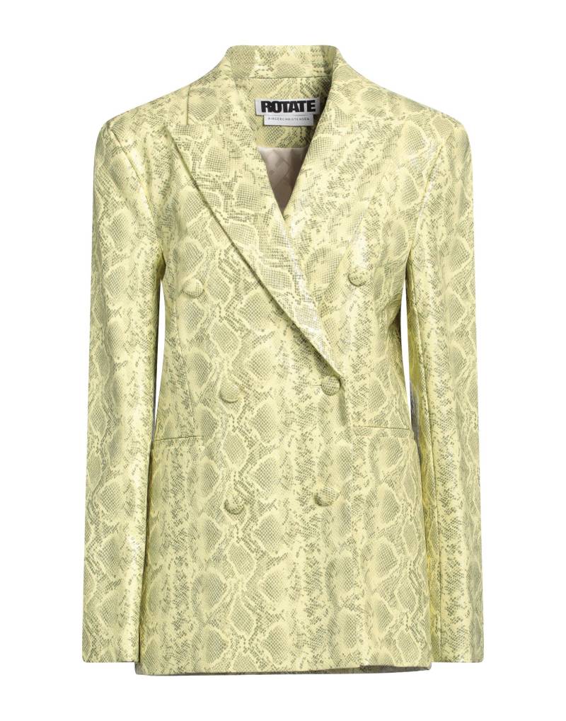 ROTATE BIRGER CHRISTENSEN Blazer Damen Pastellgelb von ROTATE BIRGER CHRISTENSEN
