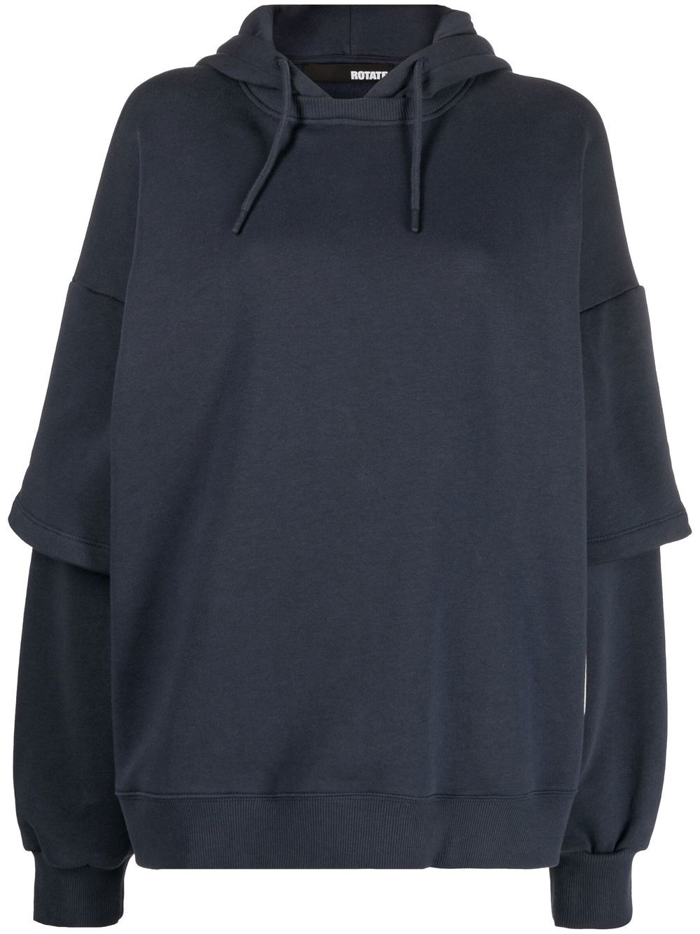 ROTATE BIRGER CHRISTENSEN Hoodie aus Bio-Baumwolle - Blau von ROTATE BIRGER CHRISTENSEN