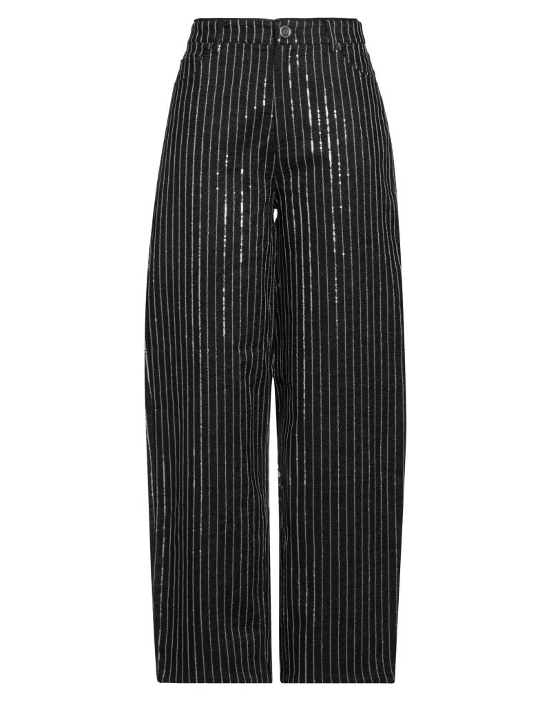 ROTATE BIRGER CHRISTENSEN Jeanshose Damen Schwarz von ROTATE BIRGER CHRISTENSEN