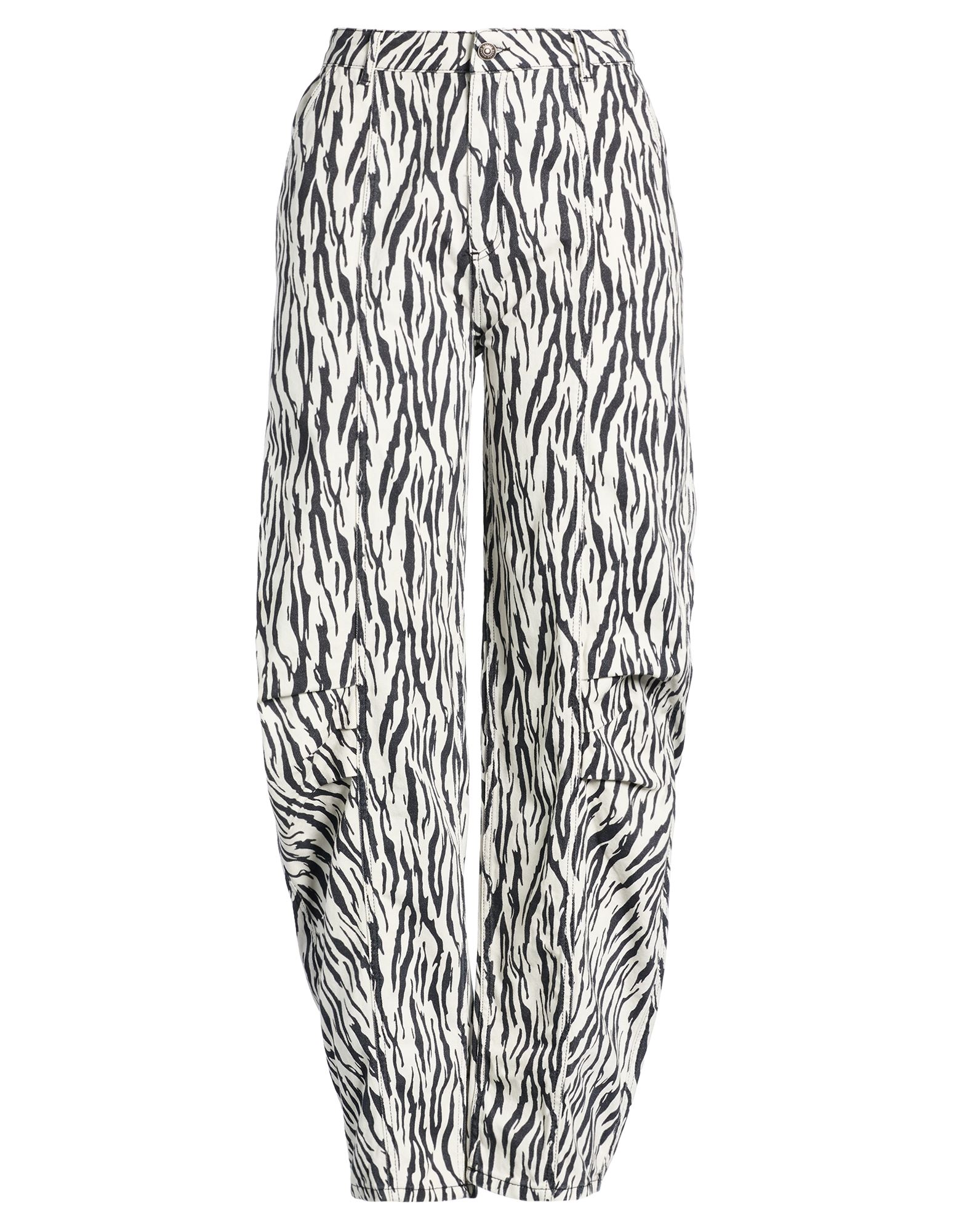 ROTATE BIRGER CHRISTENSEN Jeanshose Damen Weiß von ROTATE BIRGER CHRISTENSEN