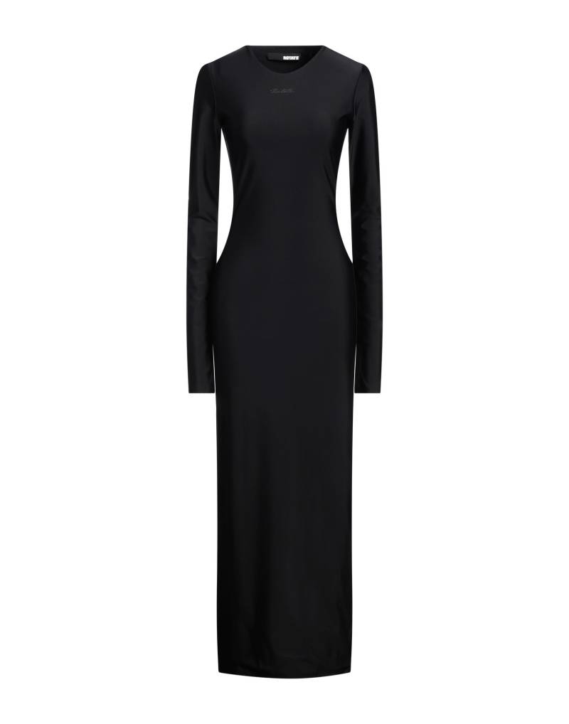 ROTATE BIRGER CHRISTENSEN Maxi-kleid Damen Schwarz von ROTATE BIRGER CHRISTENSEN