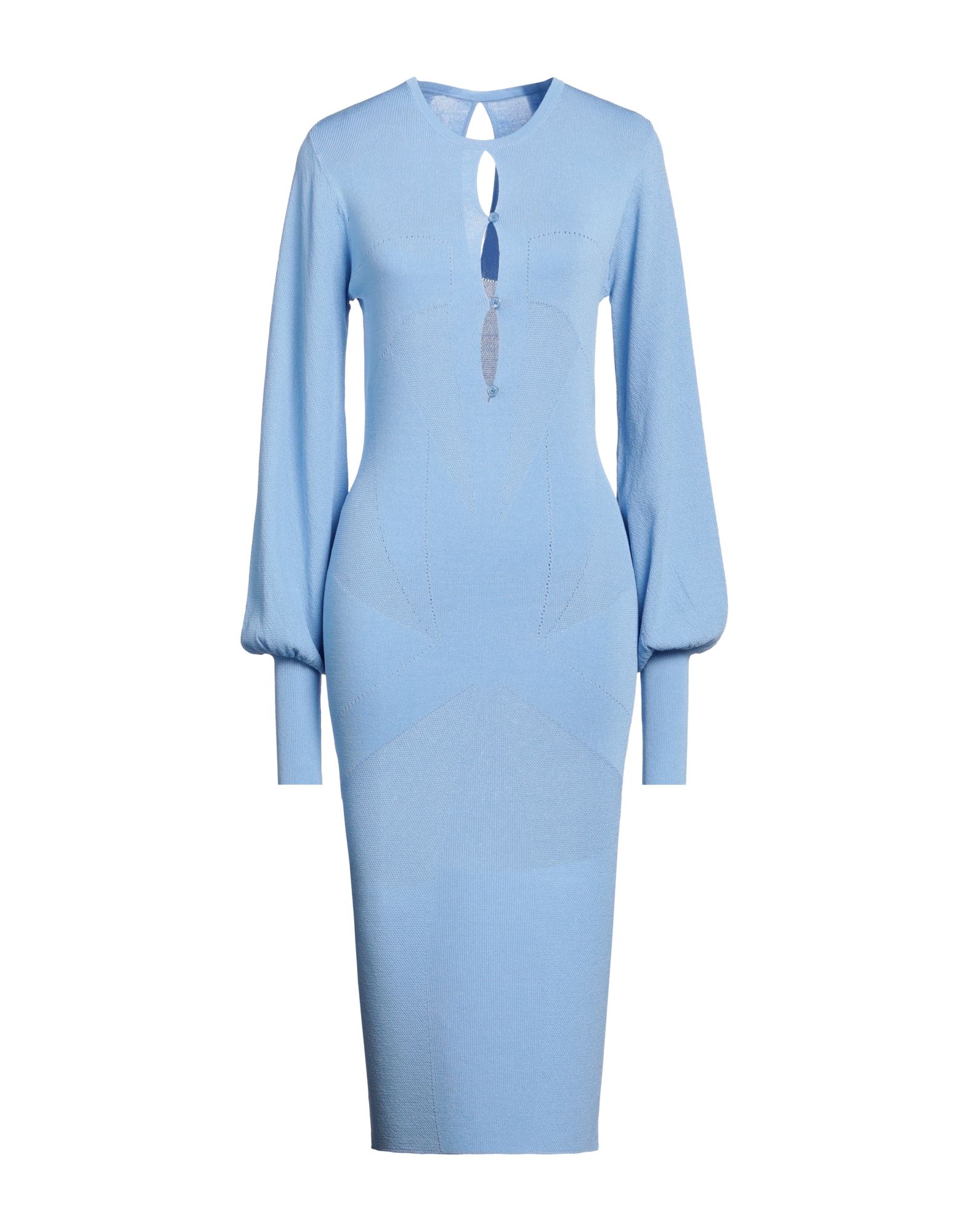 ROTATE BIRGER CHRISTENSEN Midi-kleid Damen Azurblau von ROTATE BIRGER CHRISTENSEN