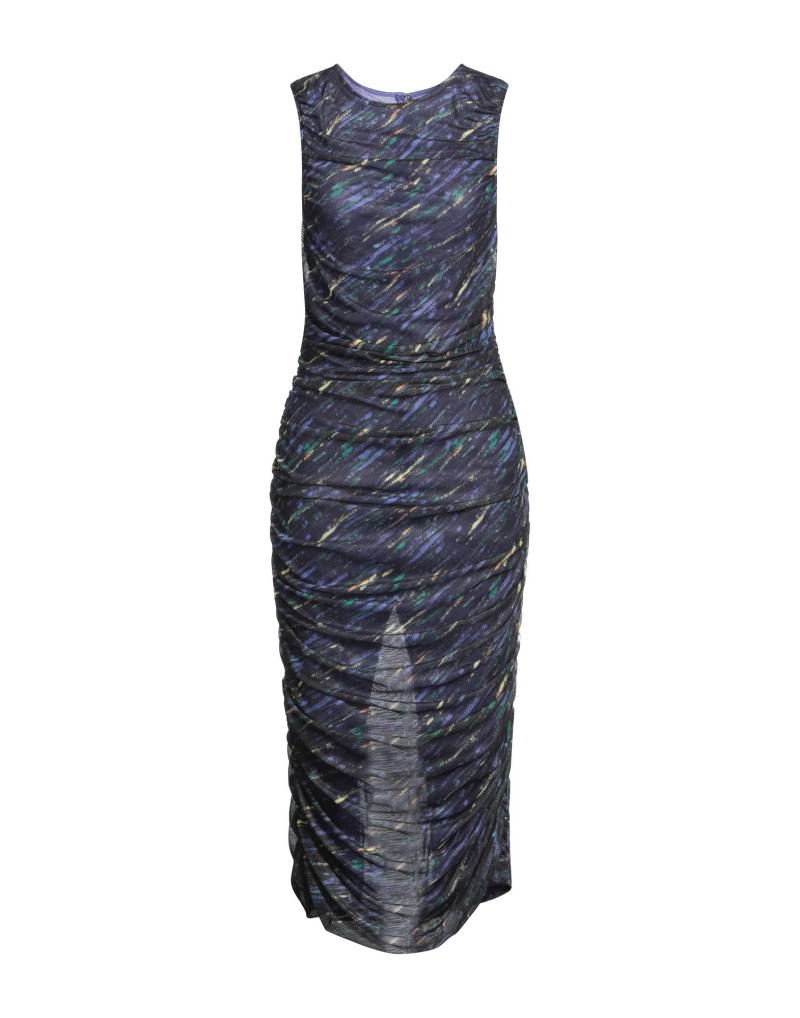 ROTATE BIRGER CHRISTENSEN Midi-kleid Damen Dunkelviolett von ROTATE BIRGER CHRISTENSEN