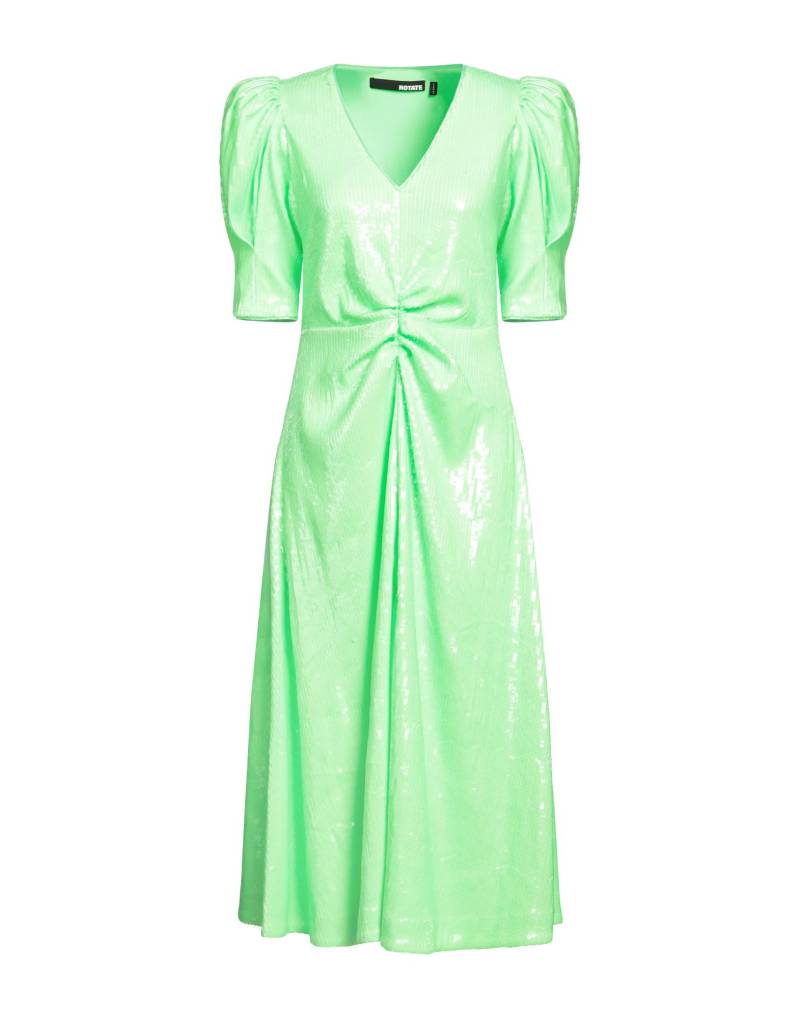 ROTATE BIRGER CHRISTENSEN Midi-kleid Damen Limettengrün von ROTATE BIRGER CHRISTENSEN