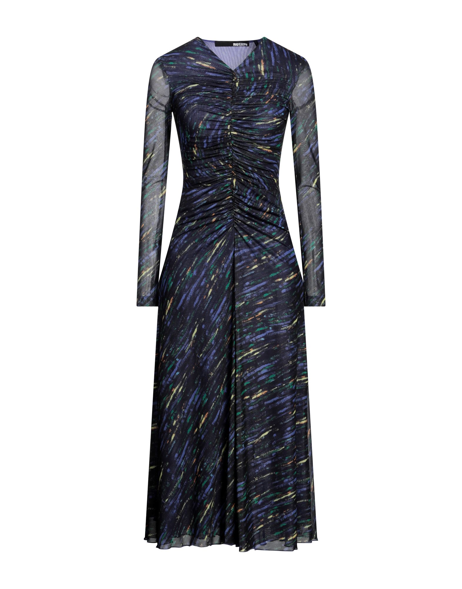 ROTATE BIRGER CHRISTENSEN Midi-kleid Damen Nachtblau von ROTATE BIRGER CHRISTENSEN