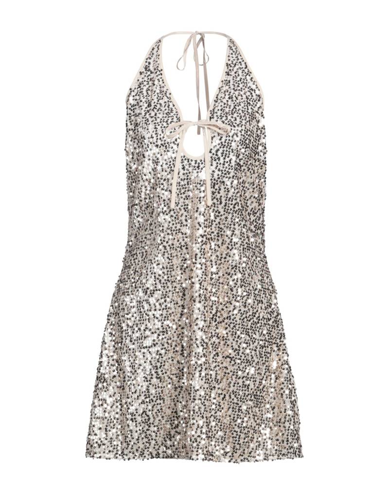 ROTATE BIRGER CHRISTENSEN Mini-kleid Damen Platin von ROTATE BIRGER CHRISTENSEN