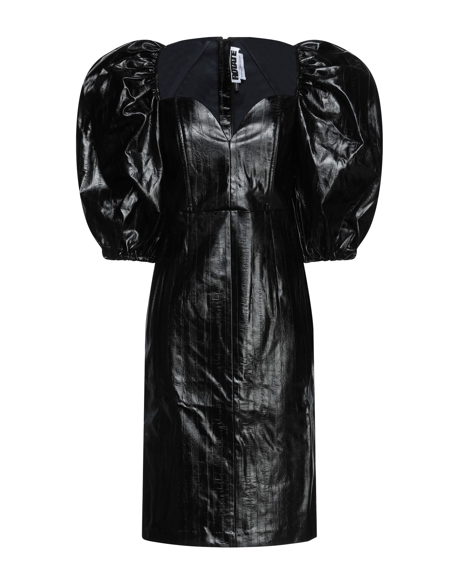 ROTATE BIRGER CHRISTENSEN Midi-kleid Damen Schwarz von ROTATE BIRGER CHRISTENSEN