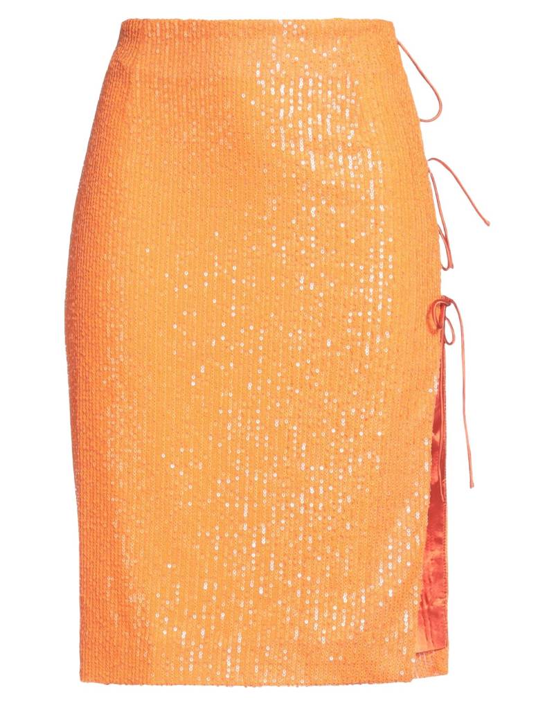 ROTATE BIRGER CHRISTENSEN Midi-rock Damen Orange von ROTATE BIRGER CHRISTENSEN
