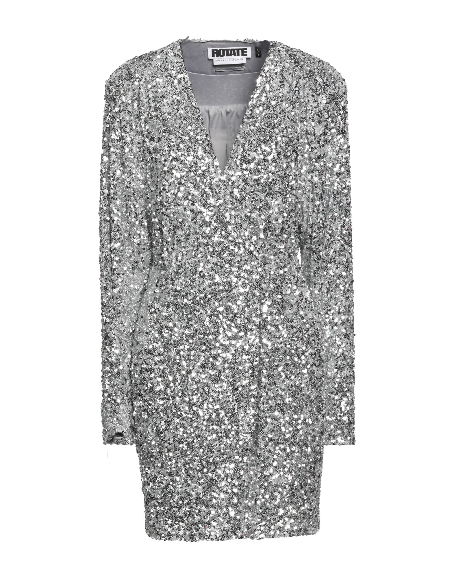 ROTATE BIRGER CHRISTENSEN Mini-kleid Damen Grau von ROTATE BIRGER CHRISTENSEN