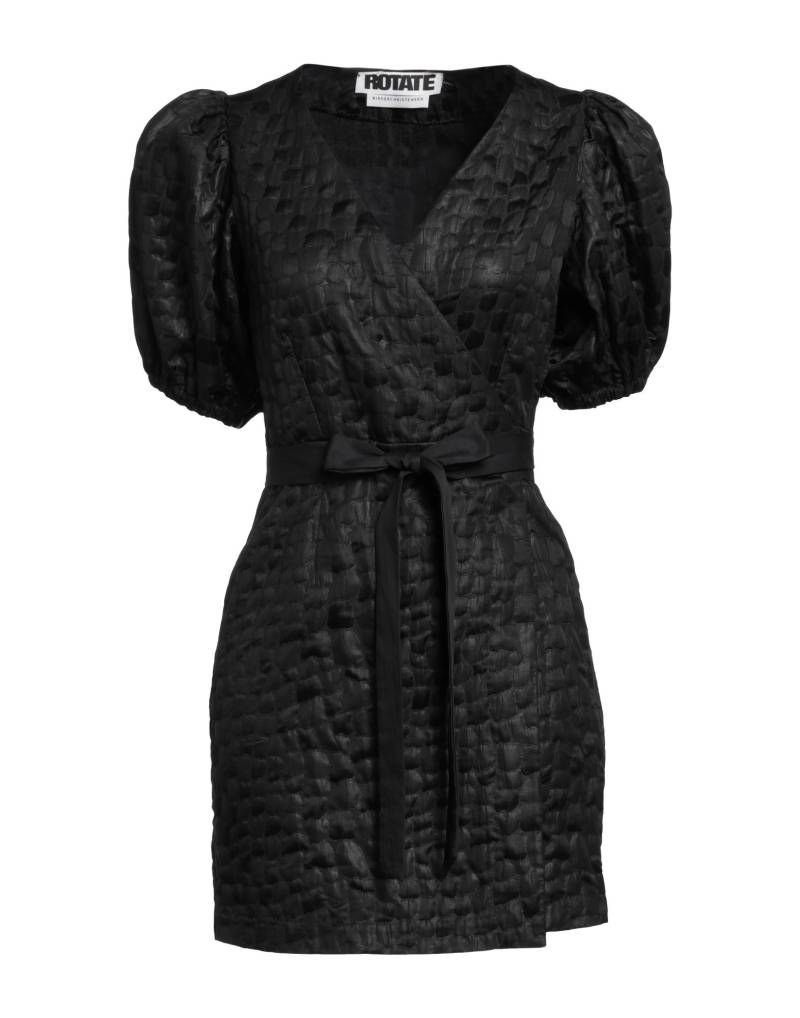 ROTATE BIRGER CHRISTENSEN Mini-kleid Damen Schwarz von ROTATE BIRGER CHRISTENSEN