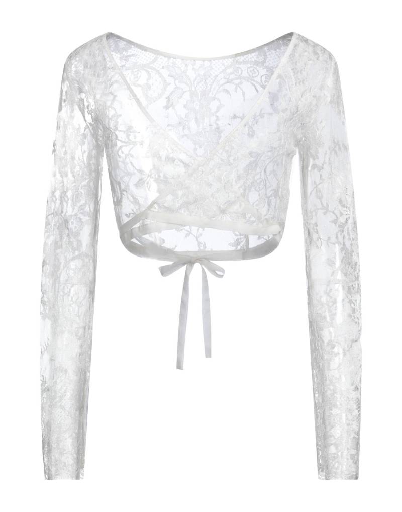 ROTATE BIRGER CHRISTENSEN Wickelpullover Damen Elfenbein von ROTATE BIRGER CHRISTENSEN