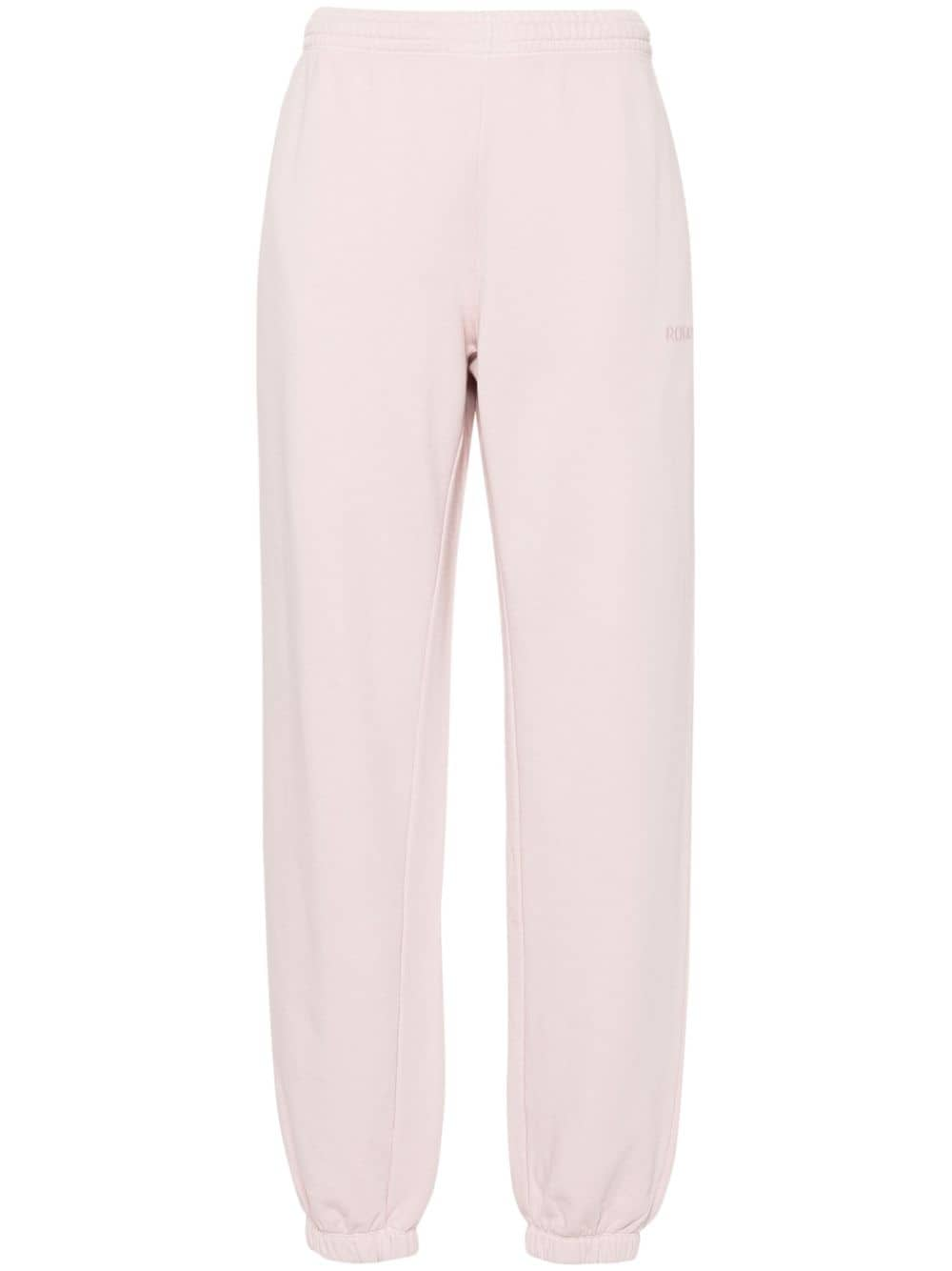 ROTATE BIRGER CHRISTENSEN Jogginghose mit Logo-Stickerei - Rosa von ROTATE BIRGER CHRISTENSEN