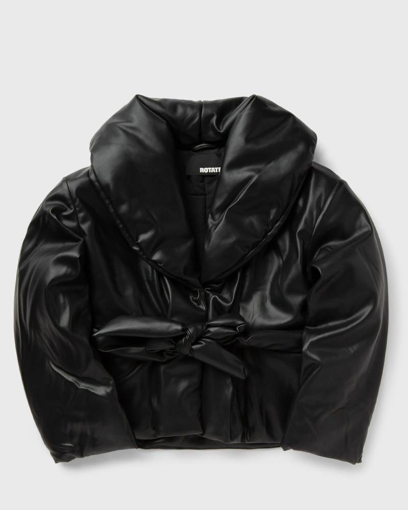 ROTATE Birger Christensen Belted Puffer Jacket women Down & Puffer Jackets black in Größe:M von ROTATE Birger Christensen