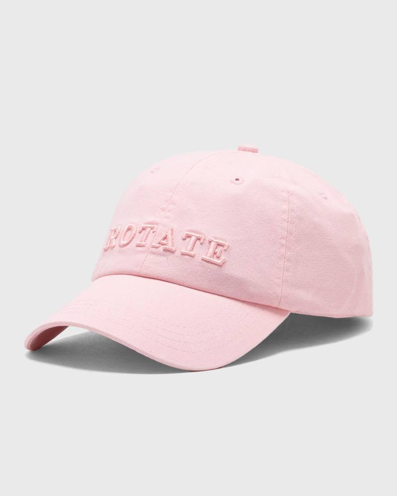 ROTATE Birger Christensen CANVAS LOGO CAP women Caps pink in Größe:ONE SIZE von ROTATE Birger Christensen