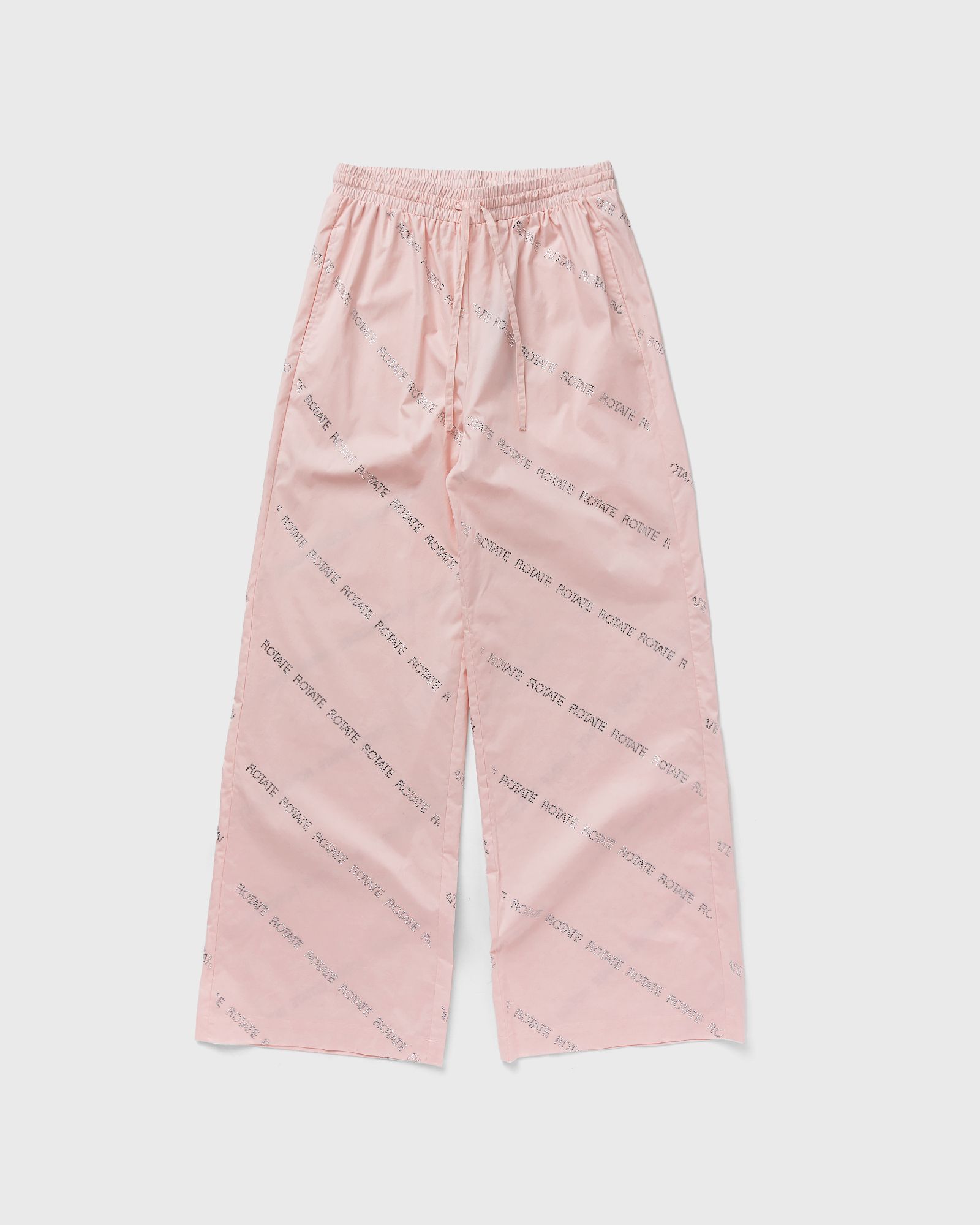 ROTATE Birger Christensen Crystal Poplin Pants women Casual Pants pink in Größe:M von ROTATE Birger Christensen