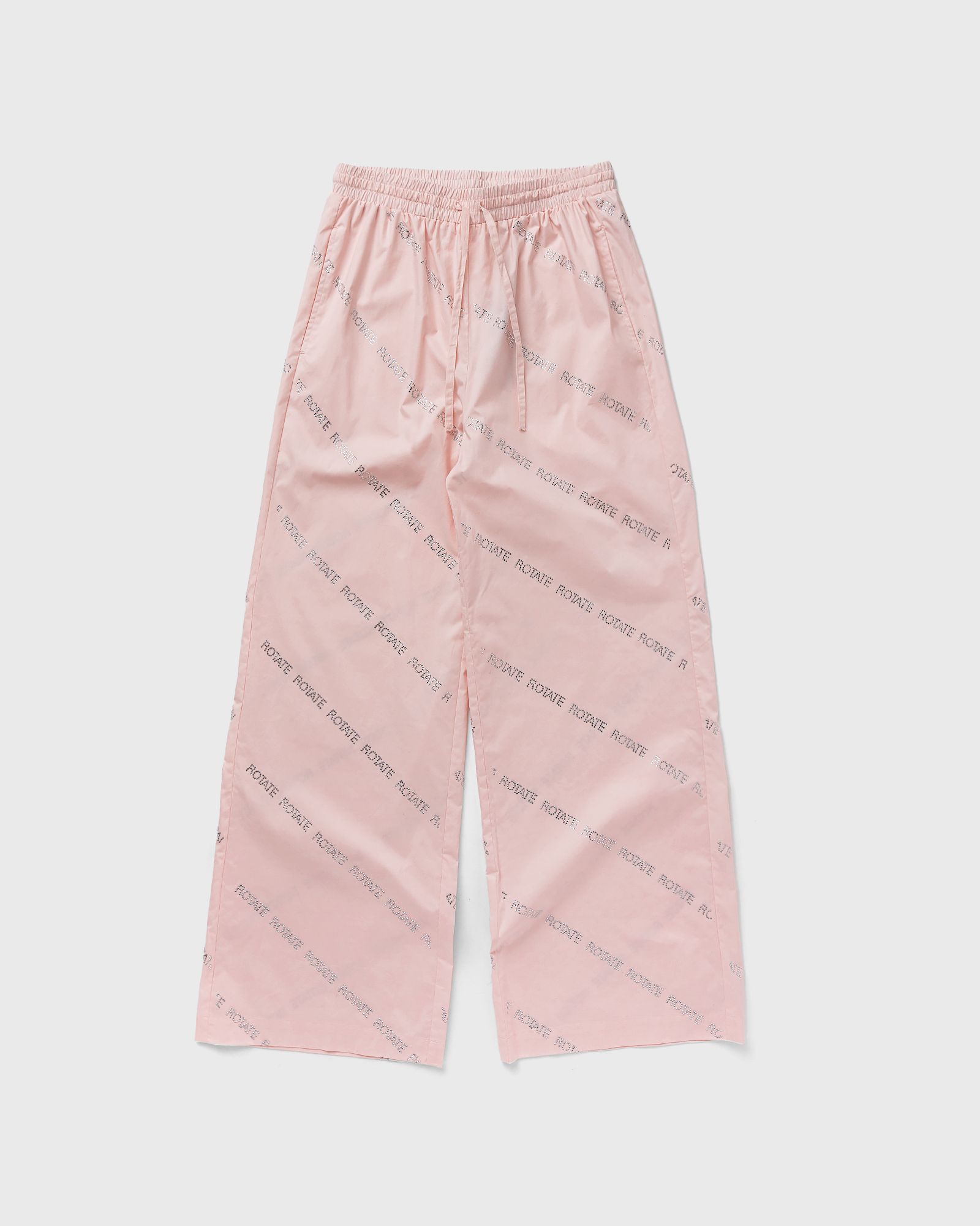 ROTATE Birger Christensen Crystal Poplin Pants women Casual Pants pink in Größe:S von ROTATE Birger Christensen