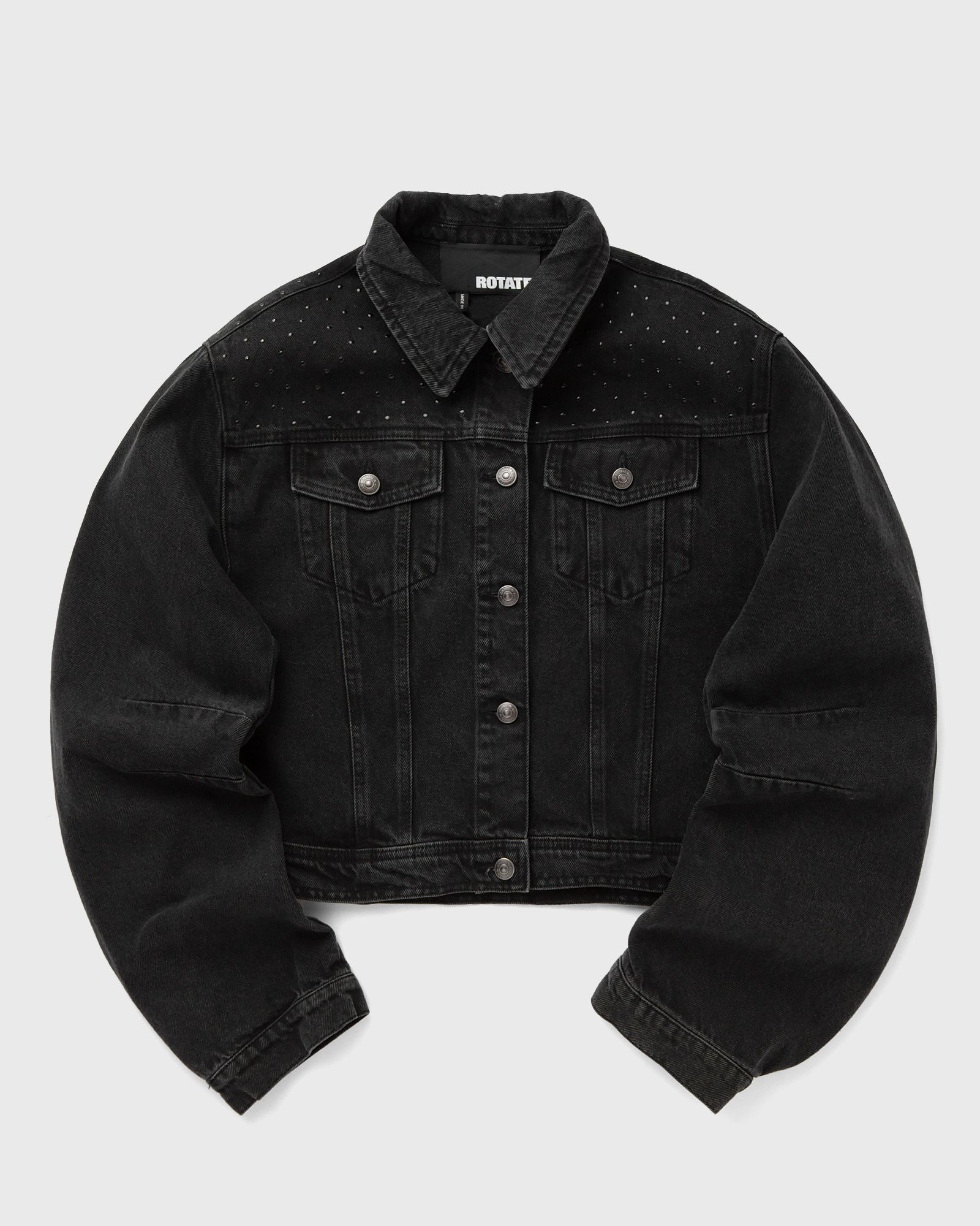 ROTATE Birger Christensen Denim Oversized Jacket women Denim Jackets black in Größe:M ROTATE Birger Christensen Denim Oversized Jacket women Denim Jackets black in Größe:M von ROTATE Birger Christensen