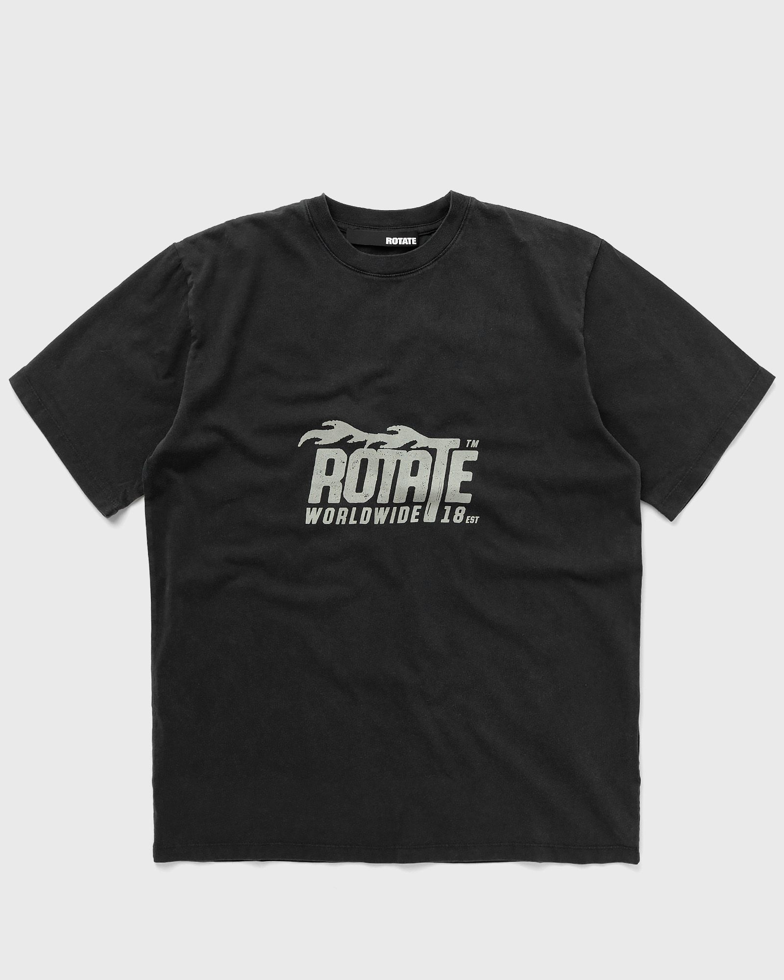 ROTATE Birger Christensen Enzyme T-Shirt W. Logo women Shortsleeves black in Größe:M ROTATE Birger Christensen Enzyme T-Shirt W. Logo women Shortsleeves black in Größe:M von ROTATE Birger Christensen