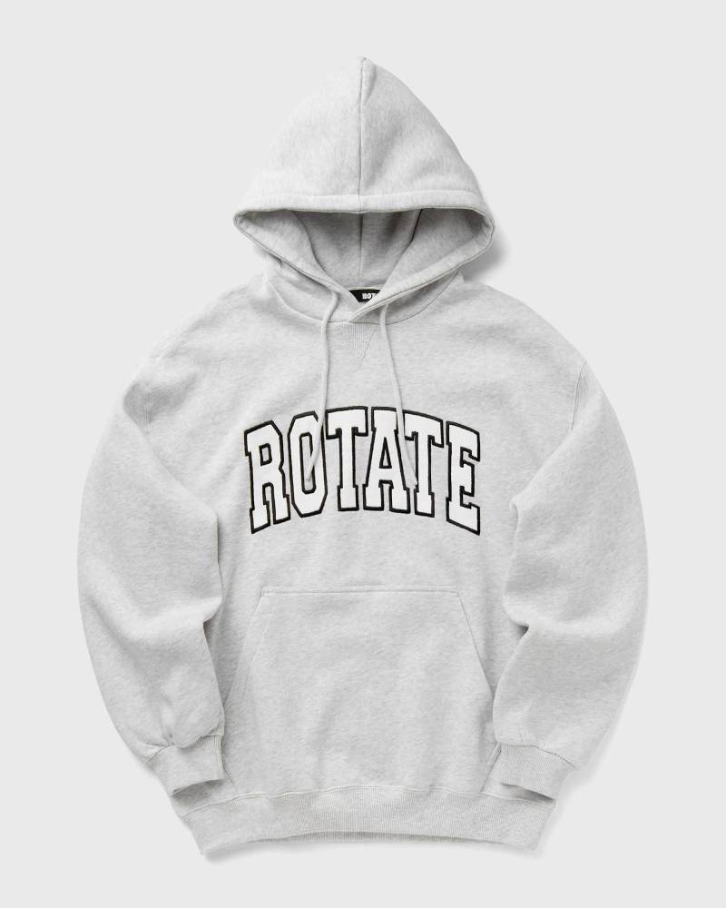 ROTATE Birger Christensen Heavy Sweat Hoodie women Hoodies grey in Größe:M von ROTATE Birger Christensen