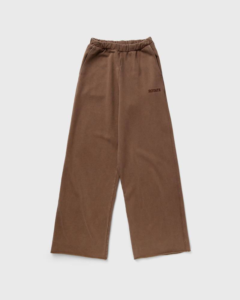 ROTATE Birger Christensen MID WAIST SWEATPANTS women Sweatpants brown in Größe:S von ROTATE Birger Christensen