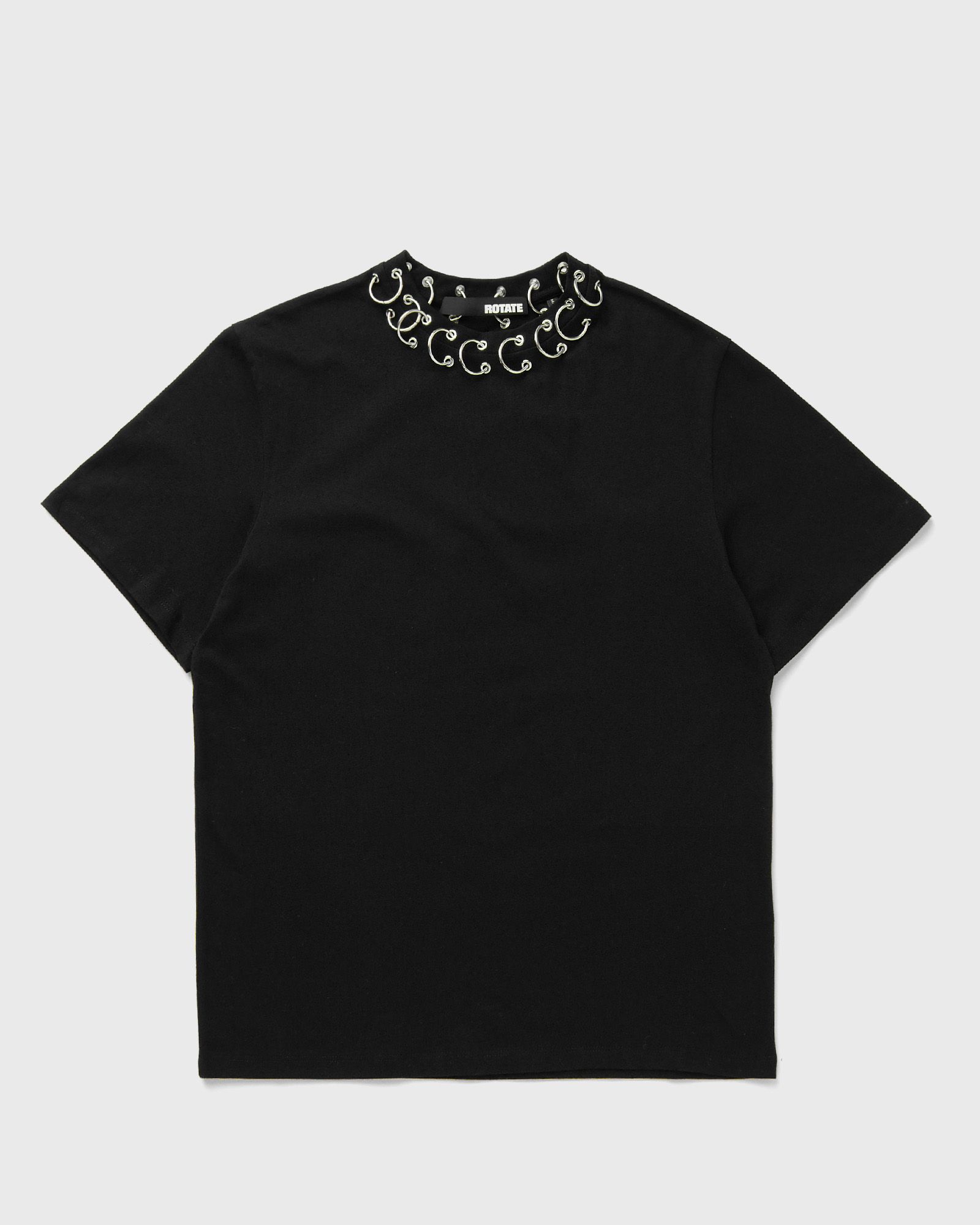 ROTATE Birger Christensen OVERSIZED RING T-SHIRT women Shortsleeves black in Größe:M von ROTATE Birger Christensen