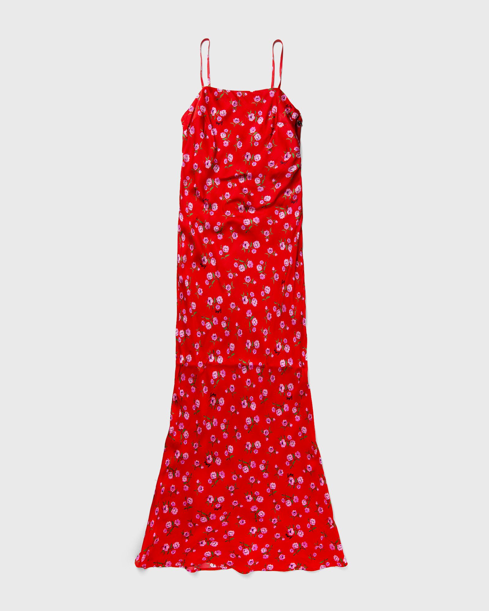 ROTATE Birger Christensen PRINTED MAXI DRESS women Dresses red in Größe:XS von ROTATE Birger Christensen