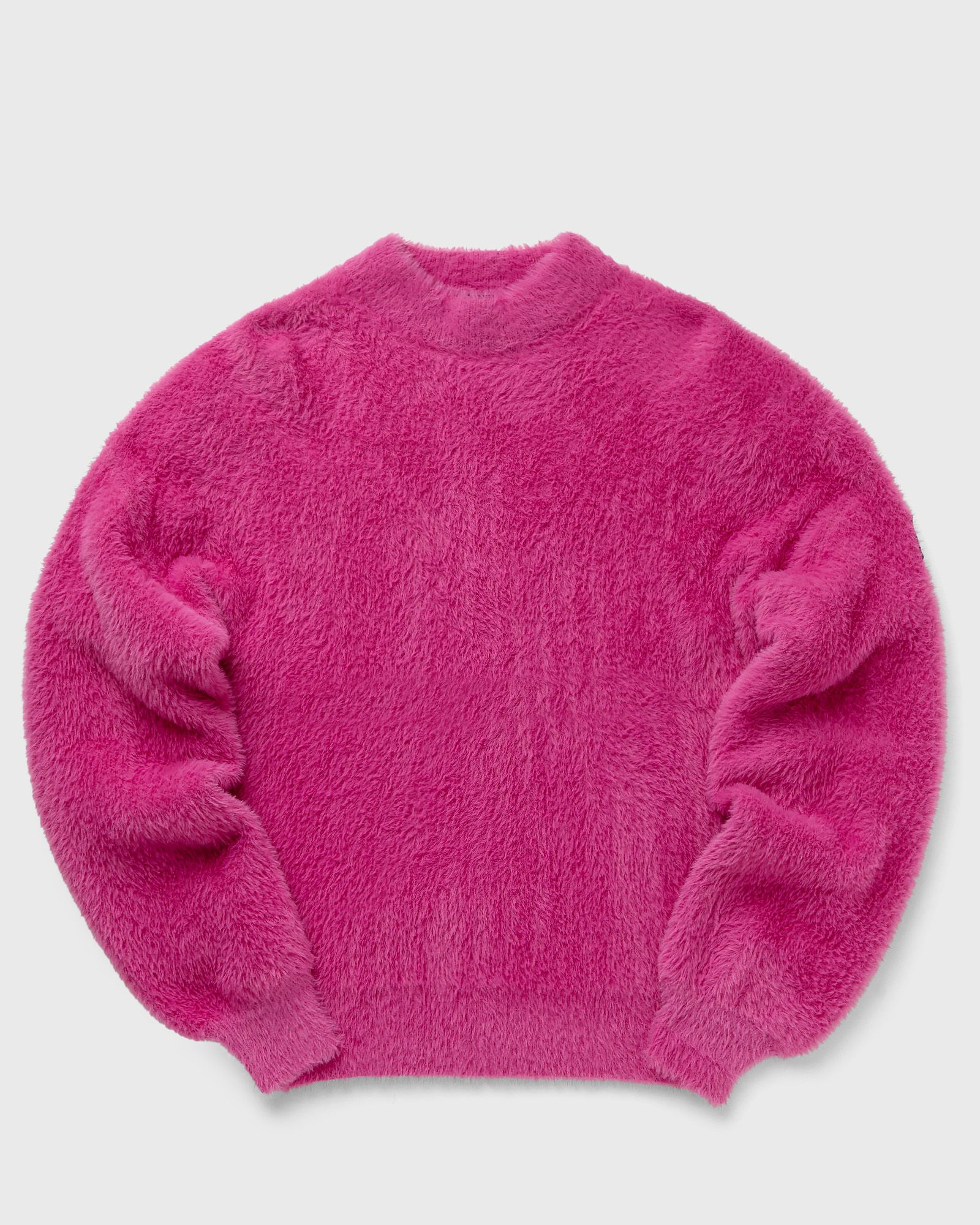 ROTATE Birger Christensen Printed Fluffy Knit Shirt women Sweatshirts pink in Größe:L von ROTATE Birger Christensen