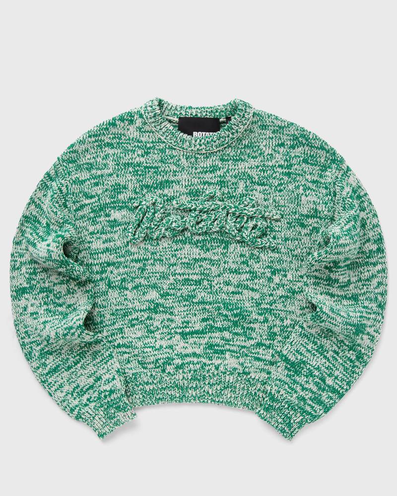 ROTATE Birger Christensen ROUND NECK KNIT JUMPER women Pullovers green in Größe:M von ROTATE Birger Christensen