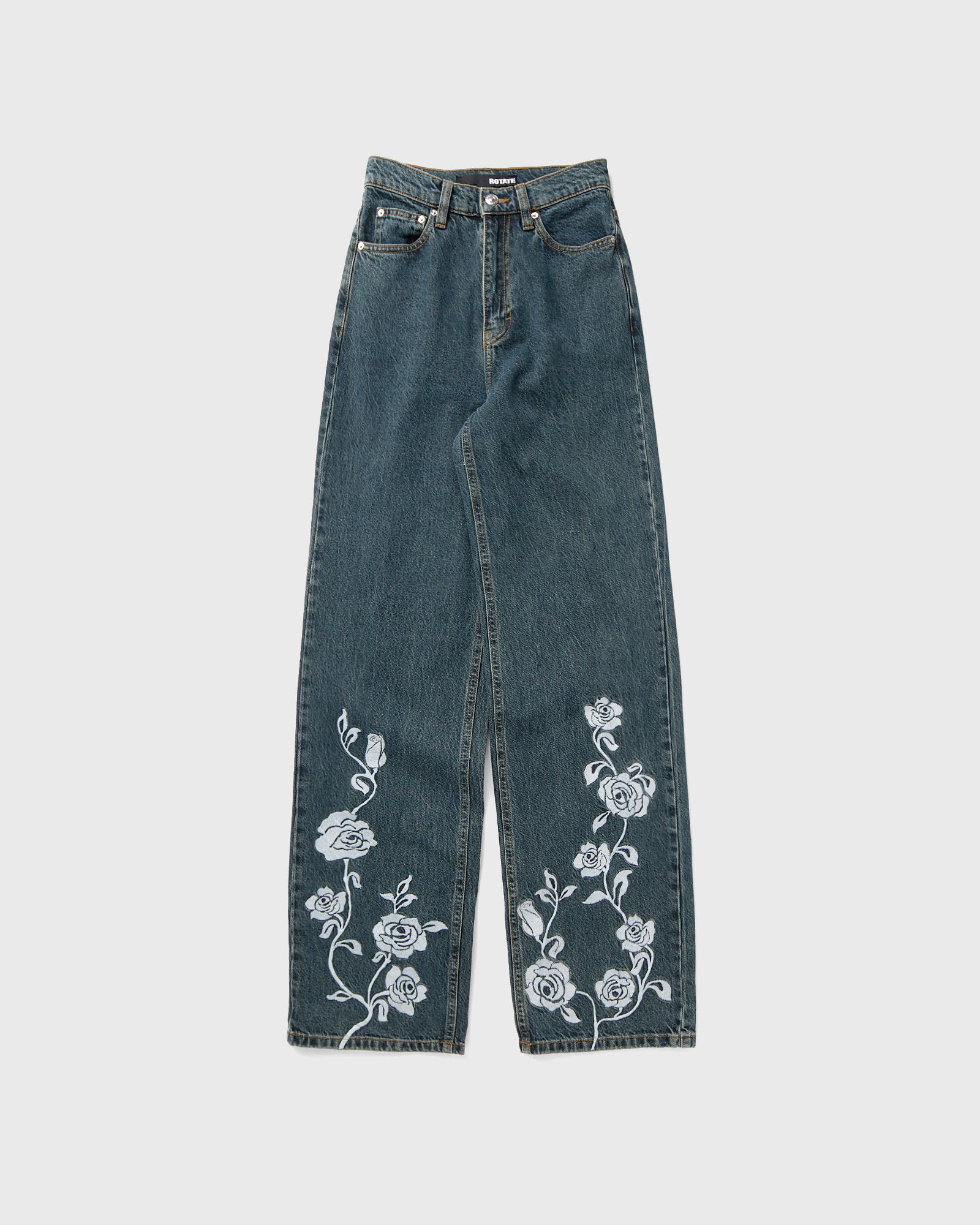 ROTATE Birger Christensen Straight Legged Jeans women Jeans blue in Größe:M ROTATE Birger Christensen Straight Legged Jeans women Jeans blue in Größe:M von ROTATE Birger Christensen
