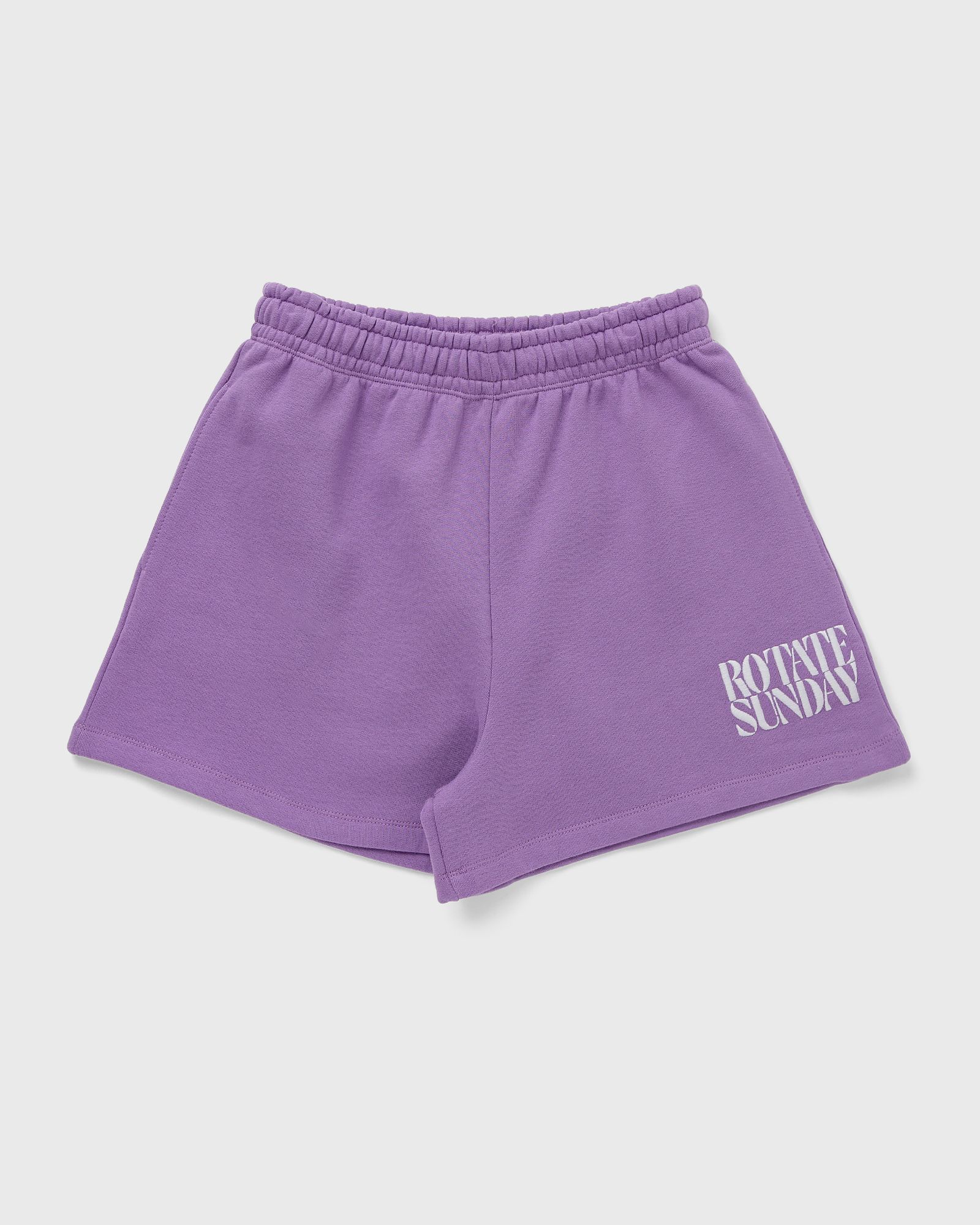 ROTATE Birger Christensen Sweat Elasticated Shorts women Sport & Team Shorts purple in Größe:M von ROTATE Birger Christensen