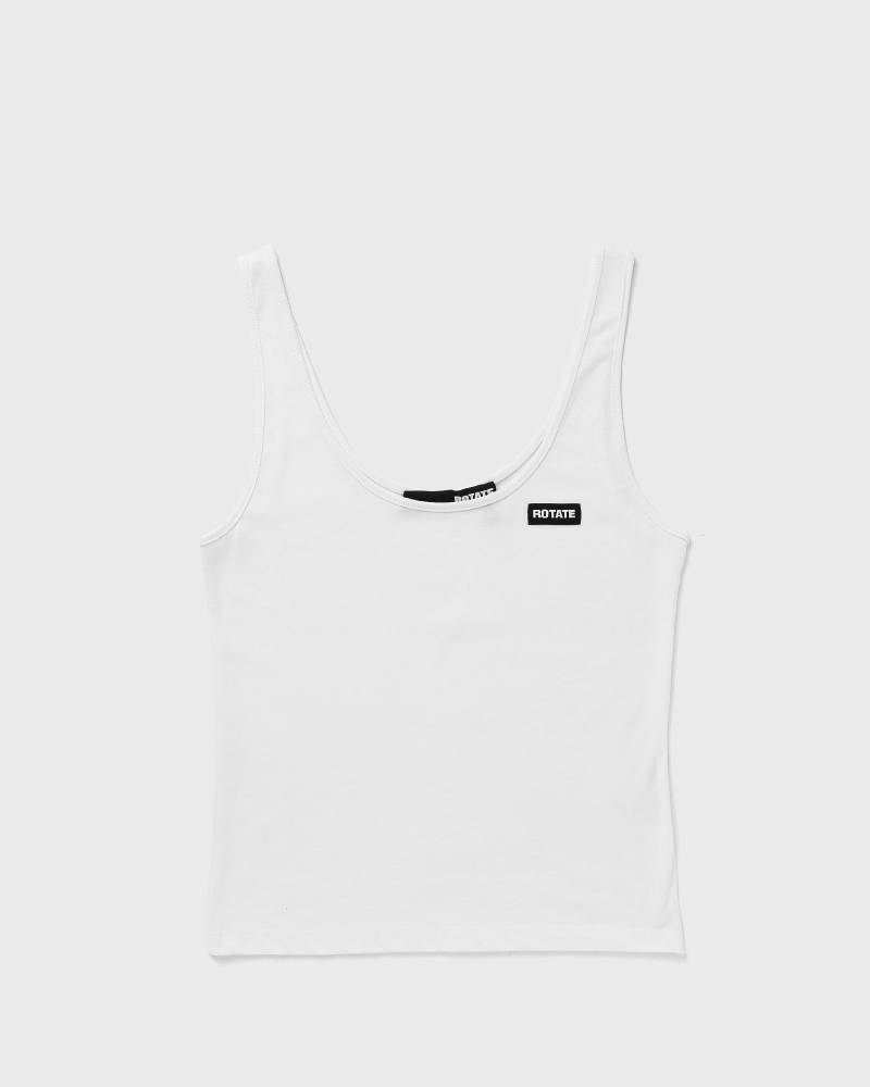 ROTATE Birger Christensen Tank Top women Tops & Tanks white in Größe:L von ROTATE Birger Christensen
