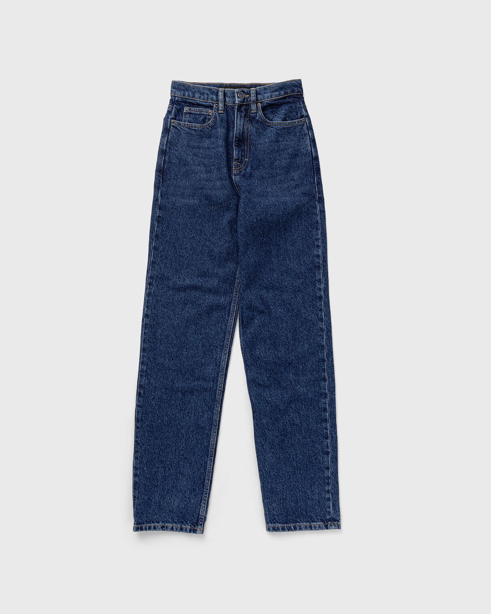 ROTATE Birger Christensen Twill High Rise Pants women Jeans blue in Größe:S von ROTATE Birger Christensen