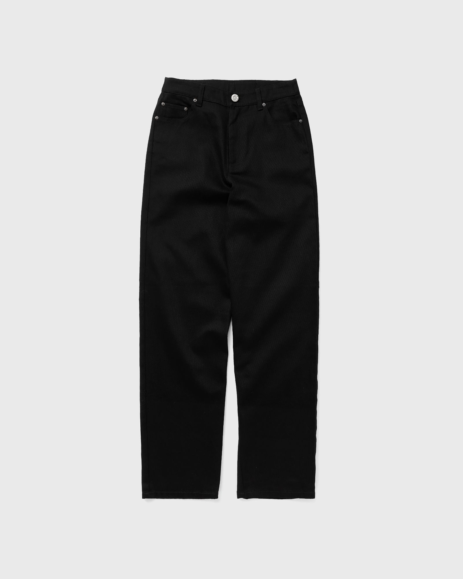 ROTATE Birger Christensen Twill Wide Leg Pants women Casual Pants black in Größe:S von ROTATE Birger Christensen