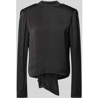 ROTATE Blusenshirt mit Stehkragen in Black, Größe 42 ROTATE Blusenshirt mit Stehkragen in Black, Größe 42 von ROTATE