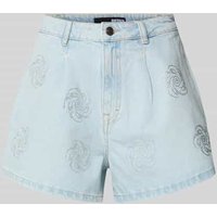 ROTATE Jeansshorts mit Eingrifftaschen in Hellblau, Größe 25 von ROTATE