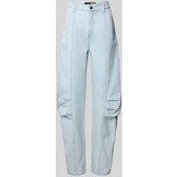 ROTATE Loose Fit Jeans aus Bio-Baumwolle in Hellblau, Größe 38 von ROTATE